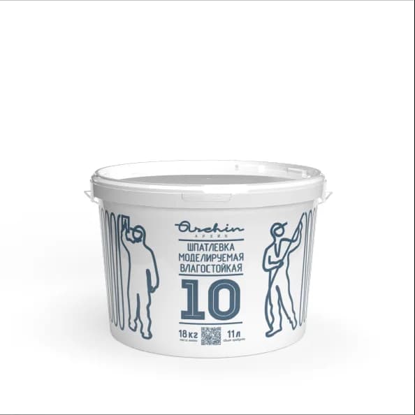 Моделируемая влагостойкая шпатлёвка Archin 10 Archin — купить в Москве