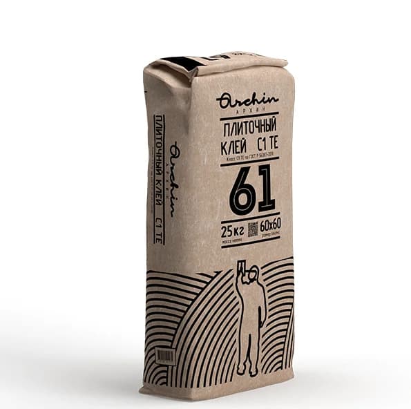 Плиточный клей Archin 61 (C1TE) Archin — купить в Москве