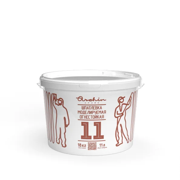 Моделируемая огнестойкая шпатлёвка Archin 11
