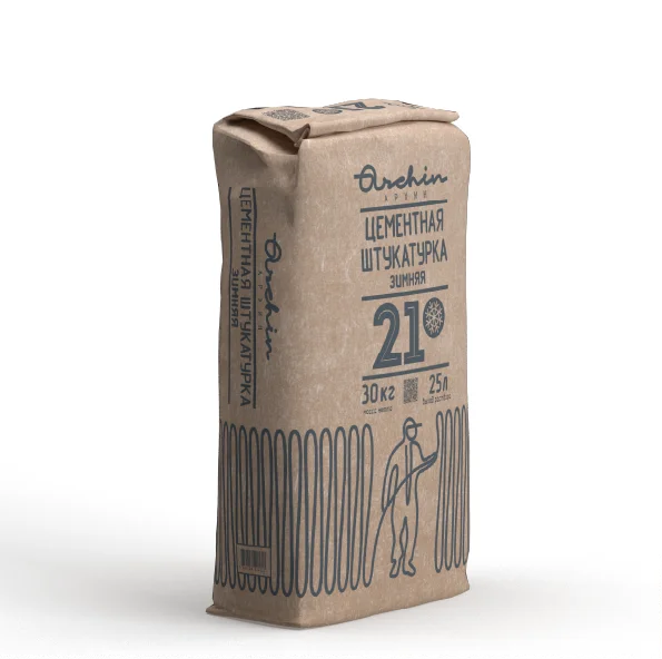 Цементная штукатурка зимняя Archin 21*
